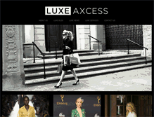 Tablet Screenshot of luxeaxcess.com